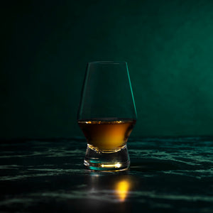 Raye Footed Crystal Scotch Glasses Set of 2