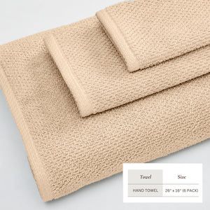 Cotton Textured Bath Towel Set - Acacia Collection