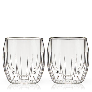 Double-Walled Spirits Glasses Set of 2