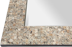 Nunspeet Global Gray Wall Mirror