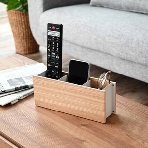 Desk Organizer - Steel + Wood