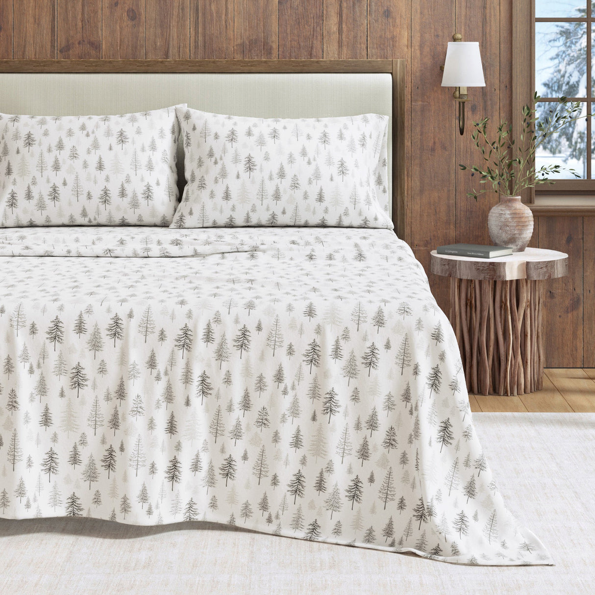 4-Piece Turkish Cotton Flannel Sheet - Stratton Collection