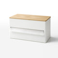 Paper Towel Dispenser - Steel + Wood