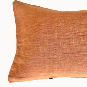 FINAL SALE Apartment F Linen Lumbar Pillow | Extra Long