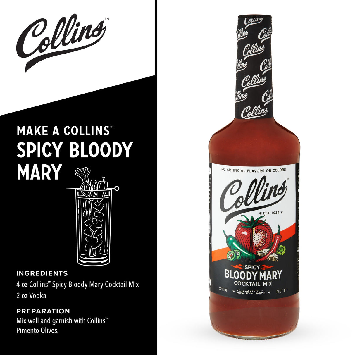 Spicy Bloody Mary Cocktail Mix