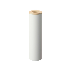 Round Tissue Case - Steel + Wood