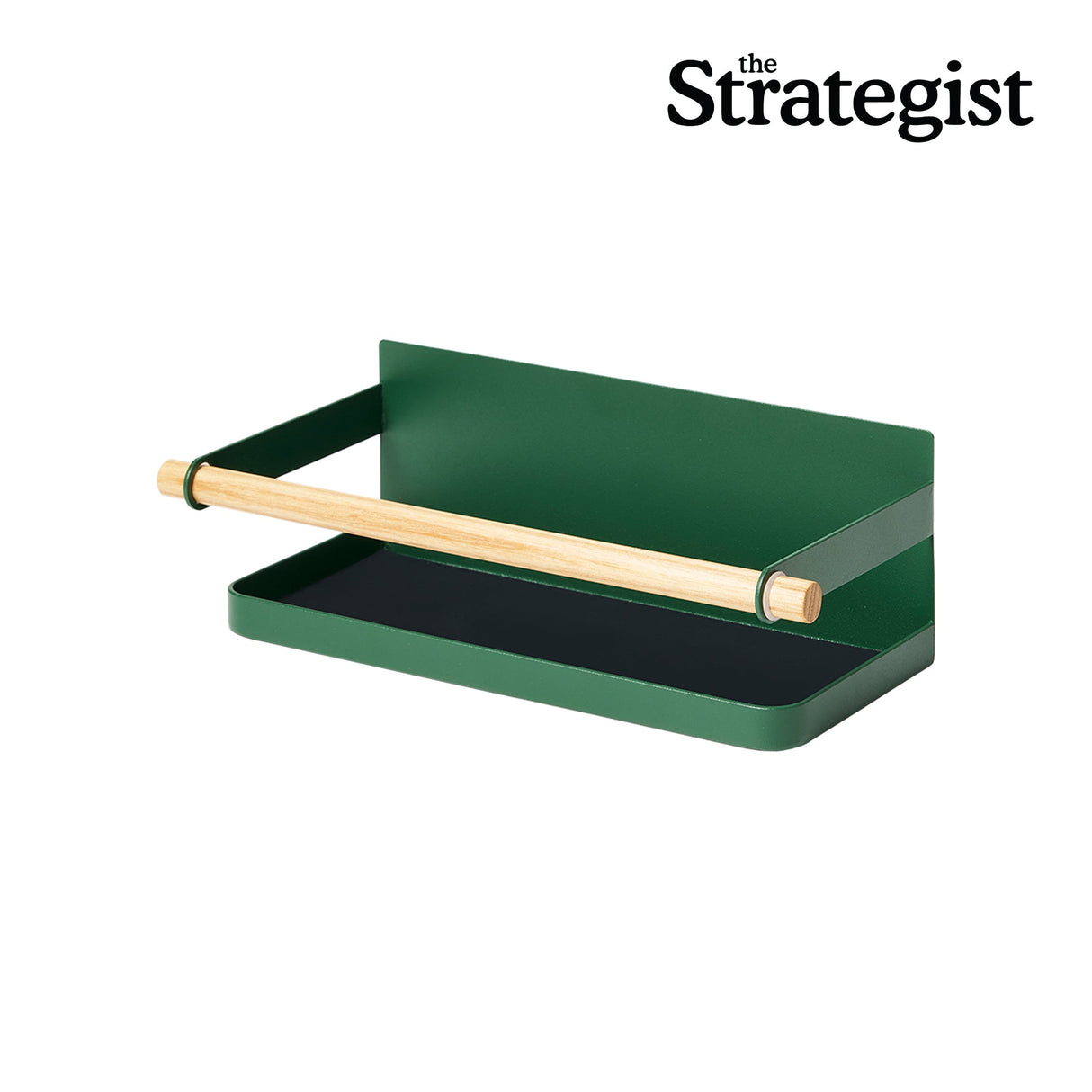 Magnetic Storage Caddy - Steel + Wood