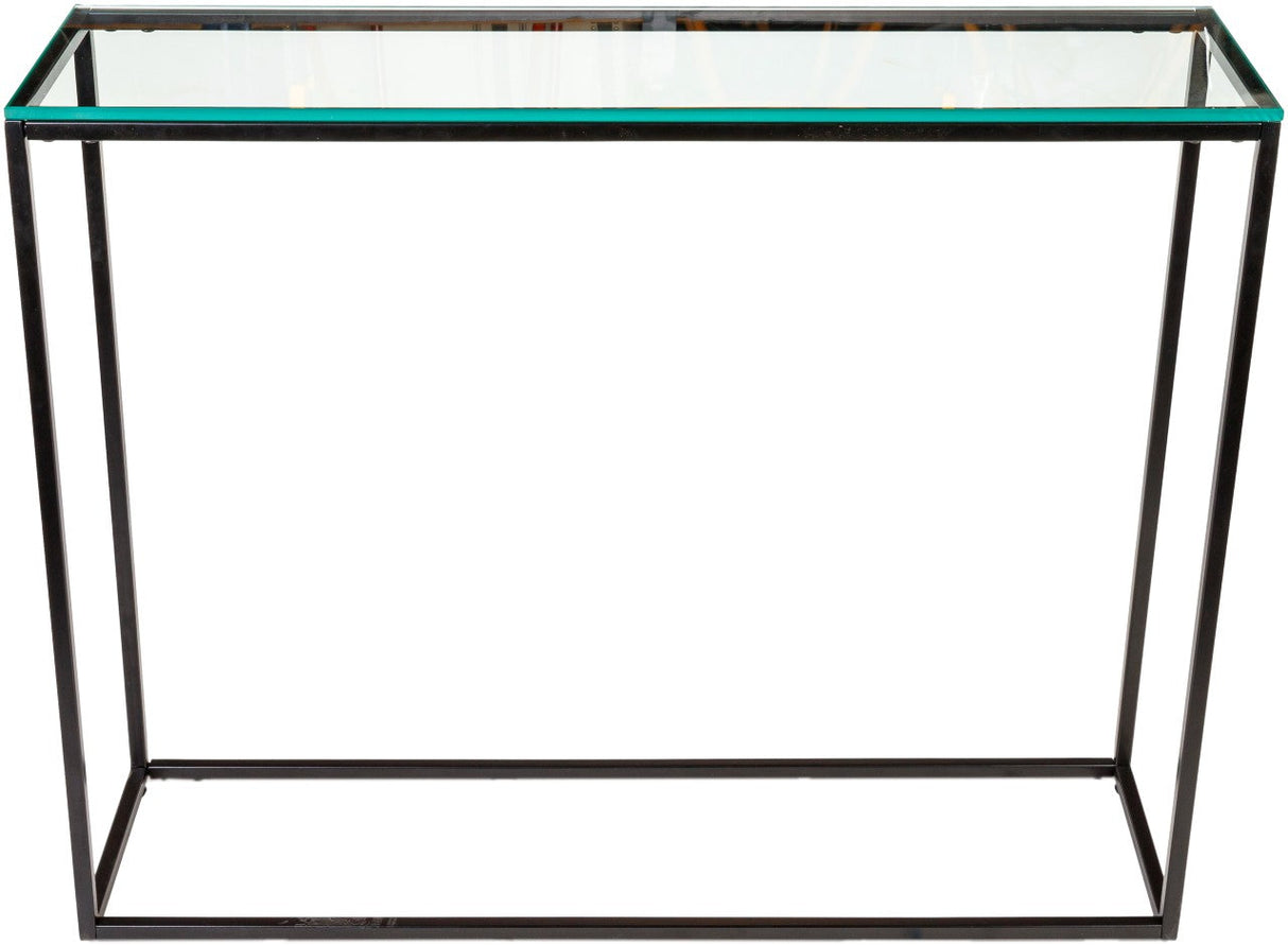 Miehikkala Clear Console Table
