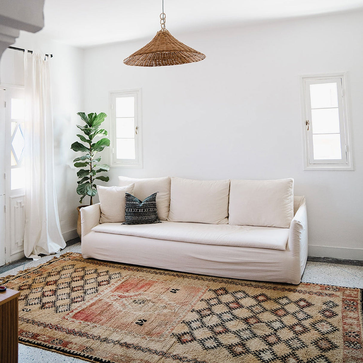 Youssra Vintage Moroccan Rug | 6'3" x 12'3"