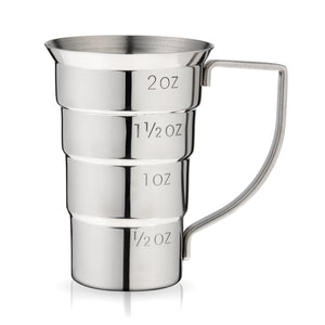 Harrison Stainless Steel Stepped Jigger