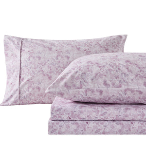 Watercolor Floral Sheet Set - Delia Collection
