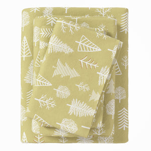 4-Piece Turkish Cotton Flannel Sheet - Lakeview Collection