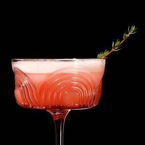Beau Crystal Cocktail Coupes, Set of 2