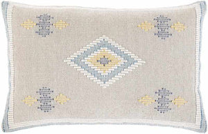 Zalk Ivory Pillow Cover