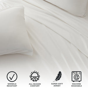 4-Piece Jersey Sheet - Carmen Collection