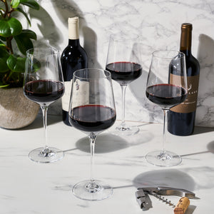Reserve Inez Crystal Bordeaux Glasses Set of 4