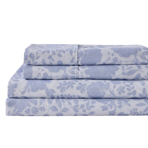 Watercolor Floral Sheet Set - Delia Collection