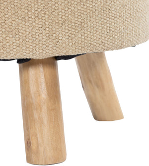 Utzenaich Beige Ottoman