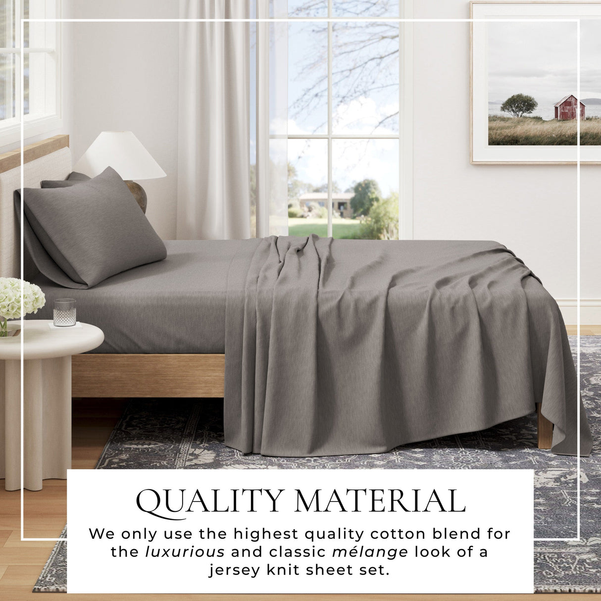 4-Piece Jersey Sheet - Carmen Collection