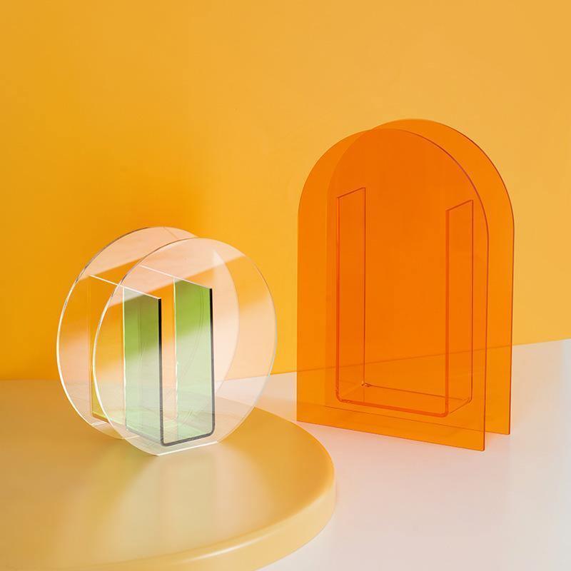 Colorful Acrylic Geometric Flower Vase | Sage & Sill