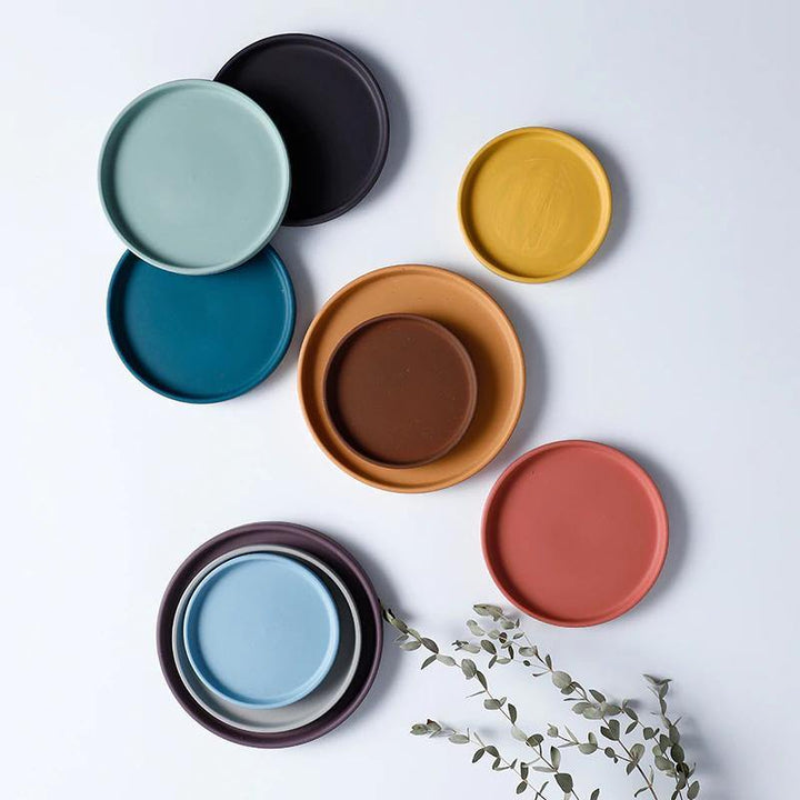Colorful Classic Round Ceramic Pot Planter | Sage & Sill