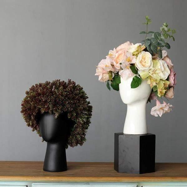 Head Shaped Flower Vase Set | Sage & Sill