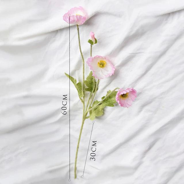 Faux Poppy Flowers Pink / 1 Spray | Sage & Sill
