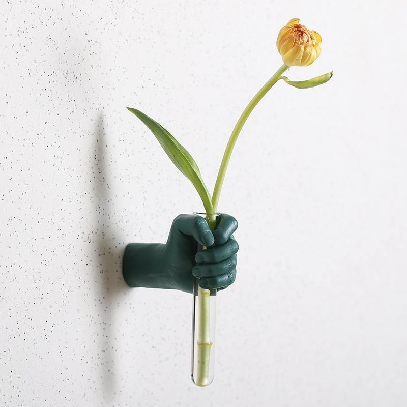 Handy Flower Wall Vase Teal | Sage & Sill