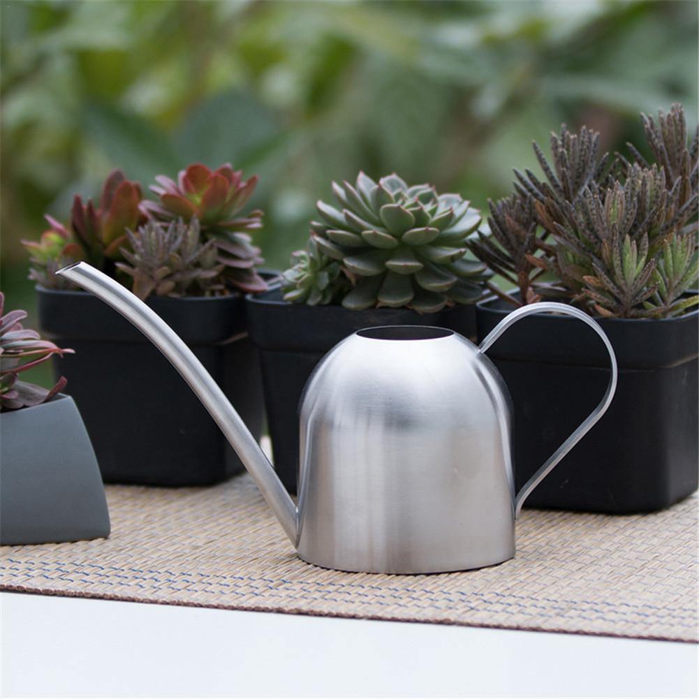 Gooseneck Dome Stainless Steel Watering Can | Sage & Sill