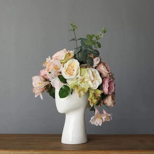 Head Shaped Flower Vase | Sage & Sill