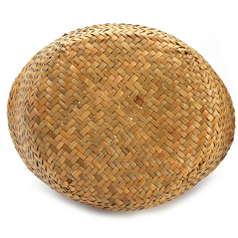 Handmade Rattan Planter or Storage Basket with Handles | Sage & Sill