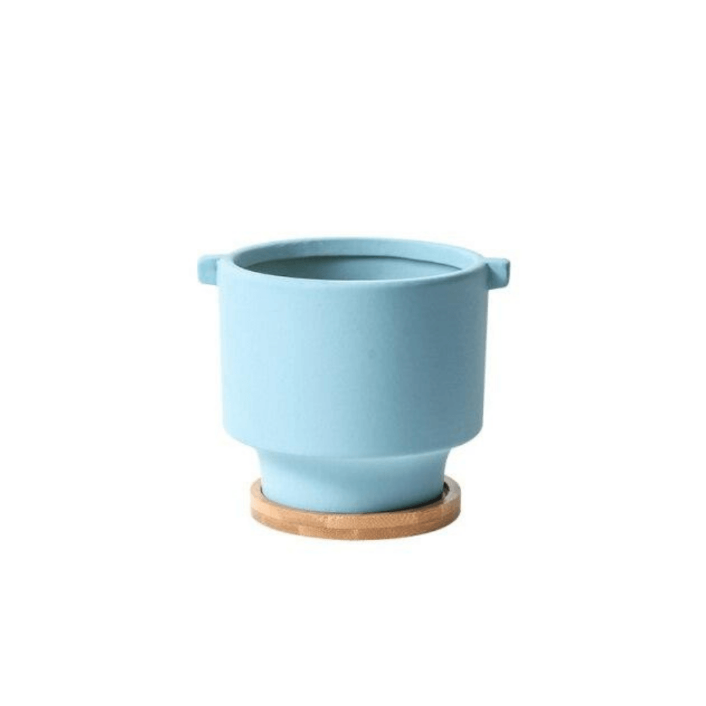 DIY Doodle Ceramic Planters LightSkyBlue / Small (5.2 in) | Sage & Sill