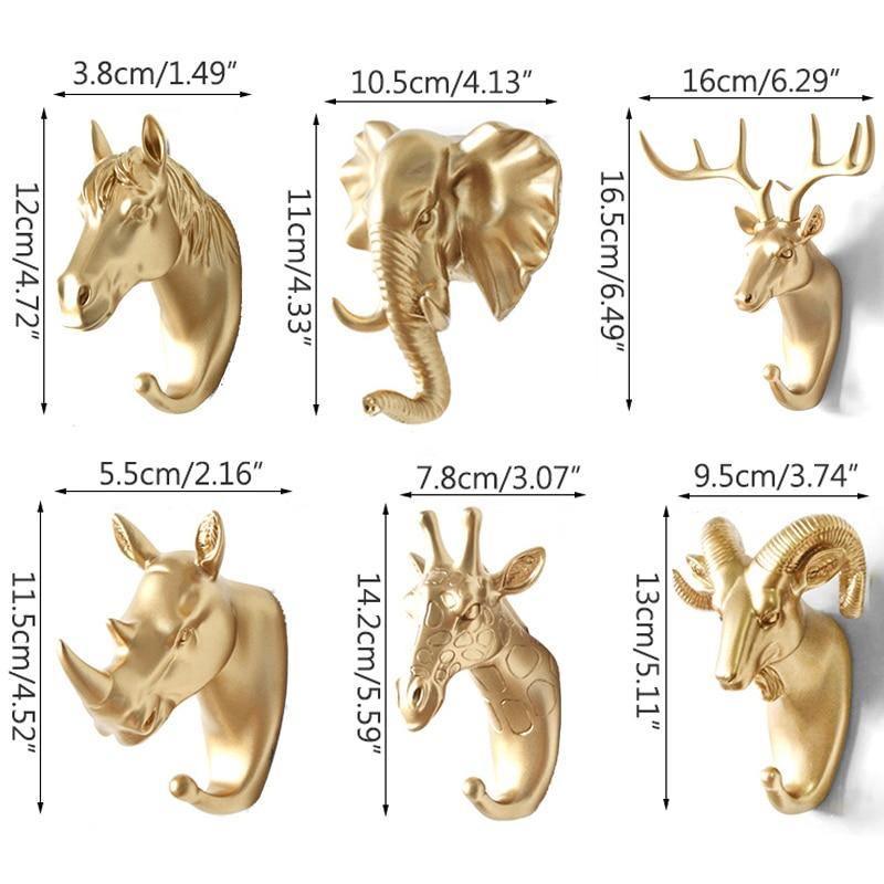 Space-Saving Gilded Animal Hooks for Your Accessories – Sage & Sill