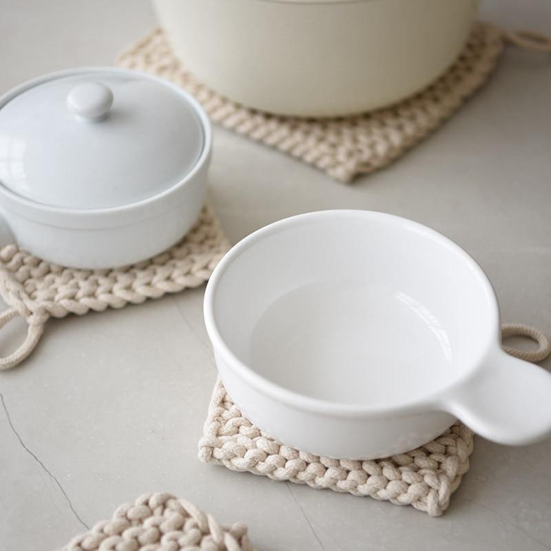 Chunky Crocheted Pot Holder | Sage & Sill