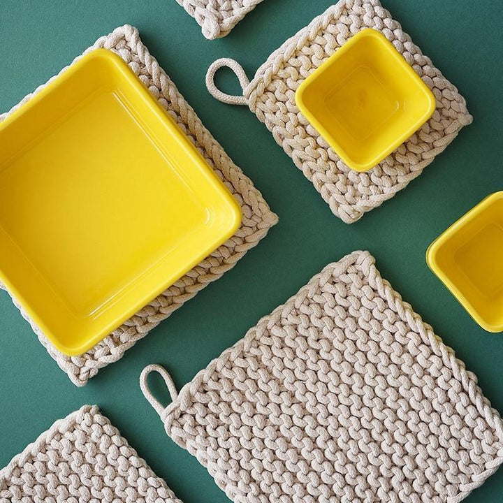 Chunky Crocheted Pot Holder | Sage & Sill