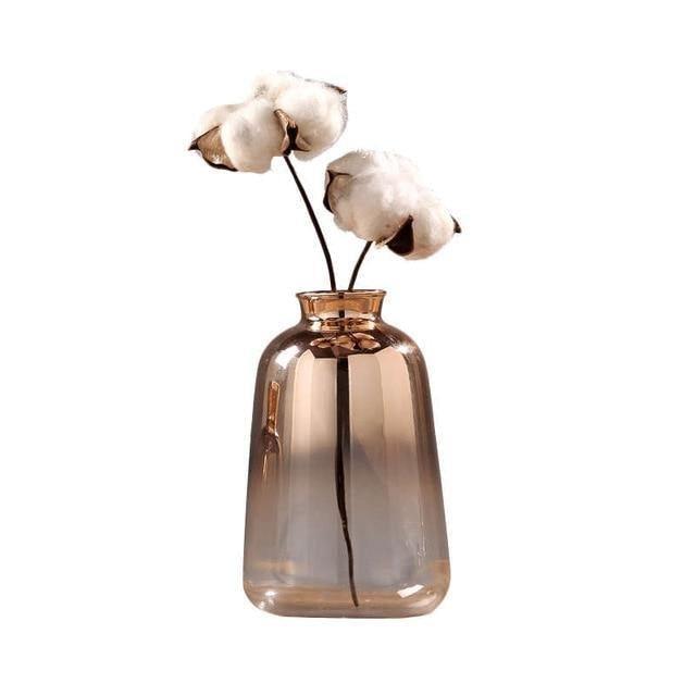 Mirrored Ombré Gold Vase | Sage & Sill