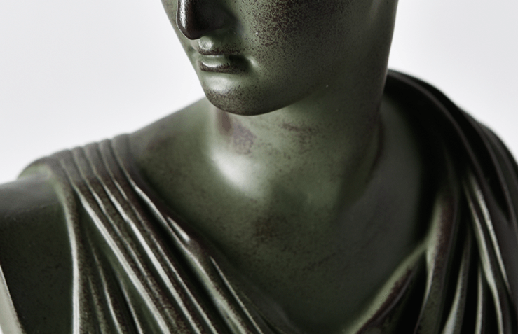 Classic Greek Bust Statuette | Sage & Sill