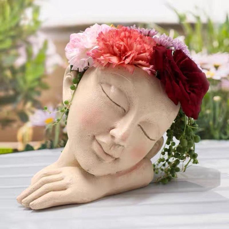 Hera Sleeping Face Planter | Sage & Sill
