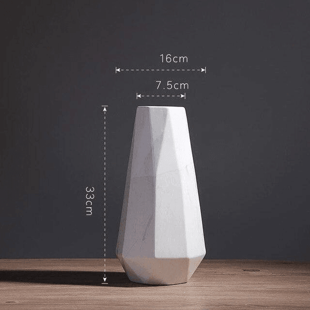 Geometric Marble Vases Tall Vase 2 | Sage & Sill