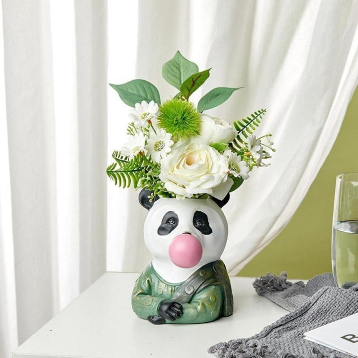 Bubblegum Animal Vase Panda | Sage & Sill