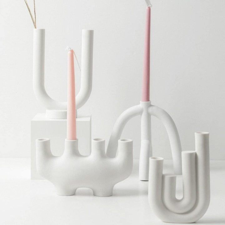 Scandi Curves Taper Candle Holders | Sage & Sill