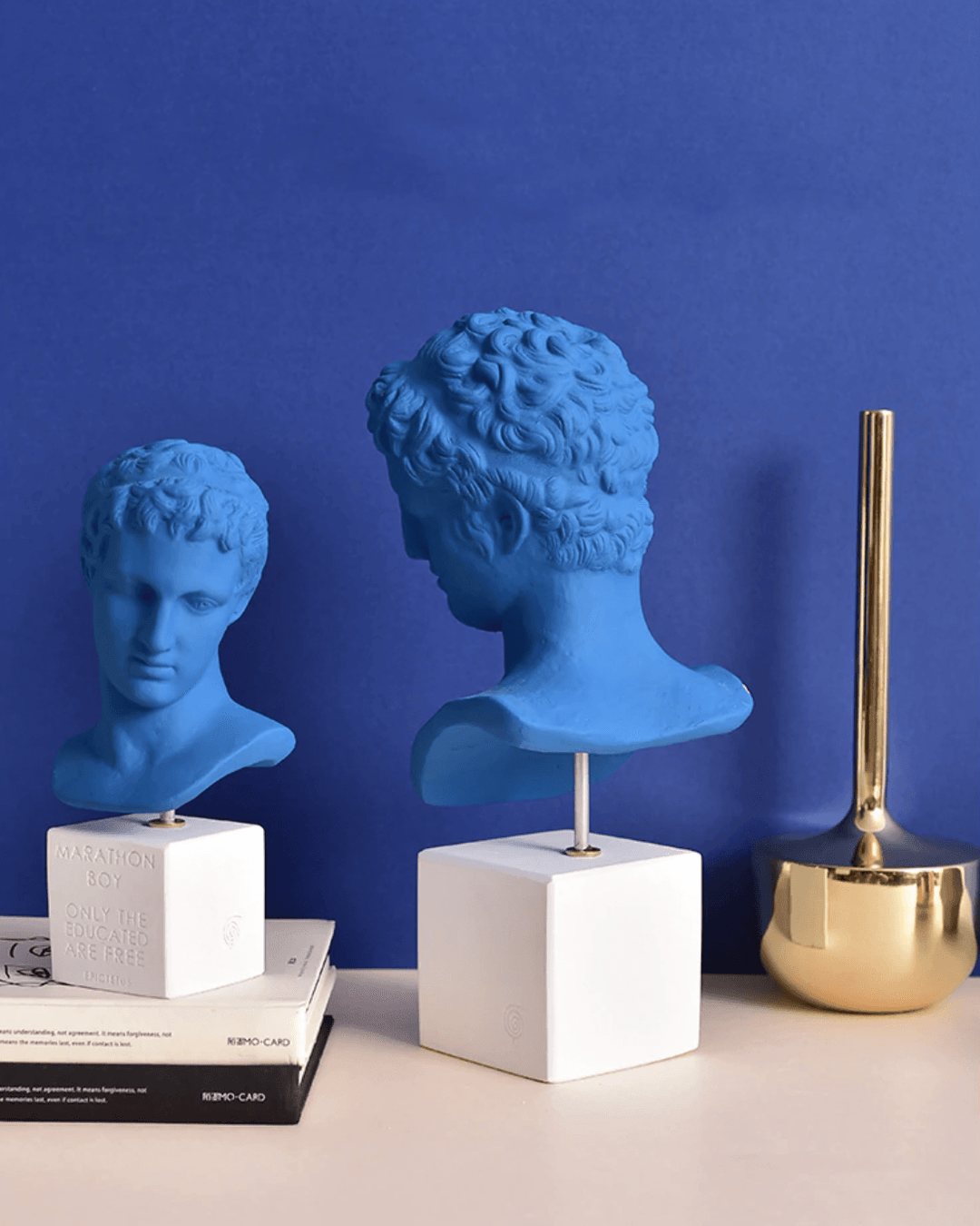 Blue David's Head Bust Statue | Sage & Sill