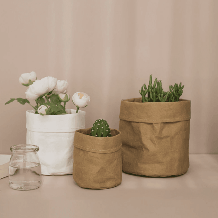 Rustic Cloth Planter Basket | Sage & Sill