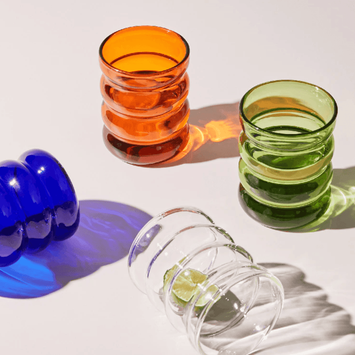 Colorful Bubble Glass Cups | Sage & Sill