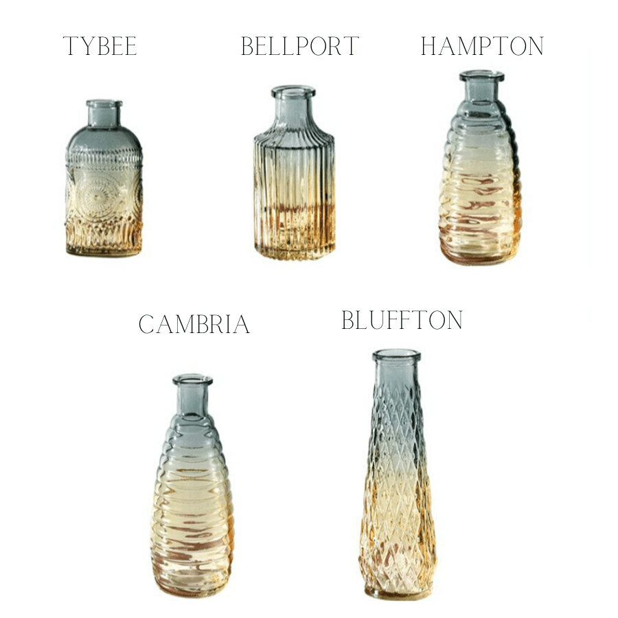 Ombré Glass Bottle Vases | Sage & Sill