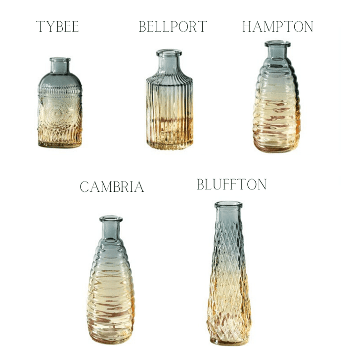 Ombré Glass Bottle Vases | Sage & Sill