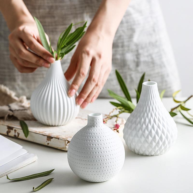 Textured Raindrop Vases | Sage & Sill