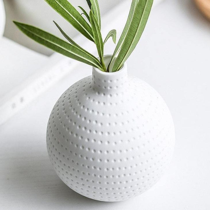 Textured Raindrop Vases Spotted | Sage & Sill