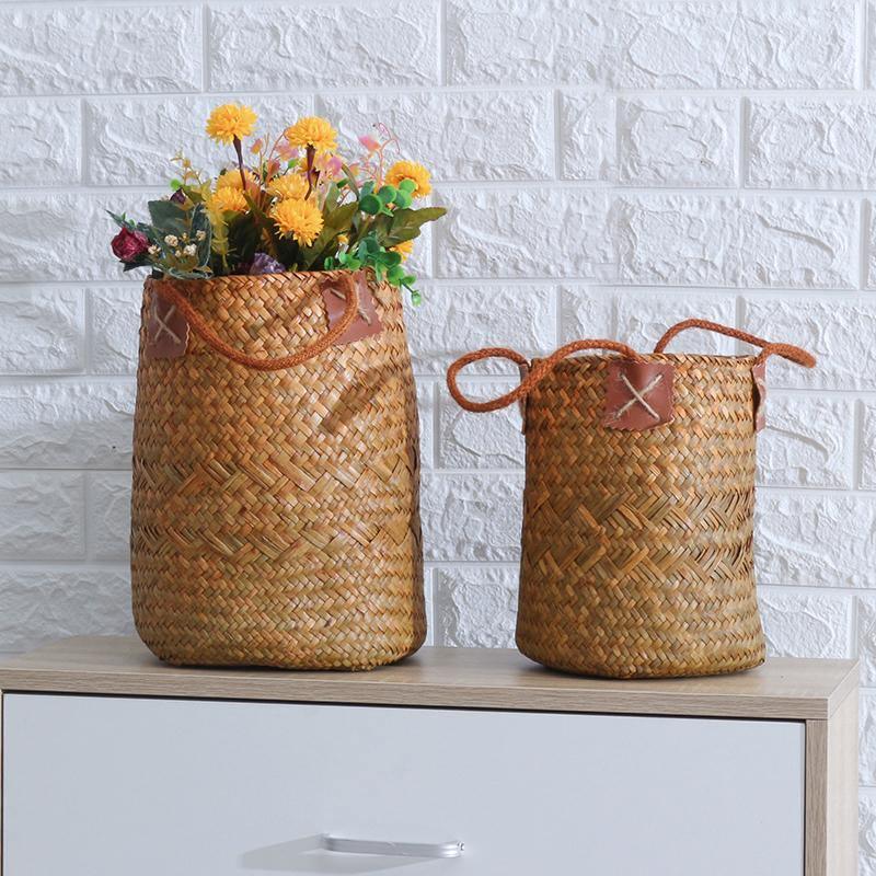 Woven Storage Baskets with Handles | Sage & Sill