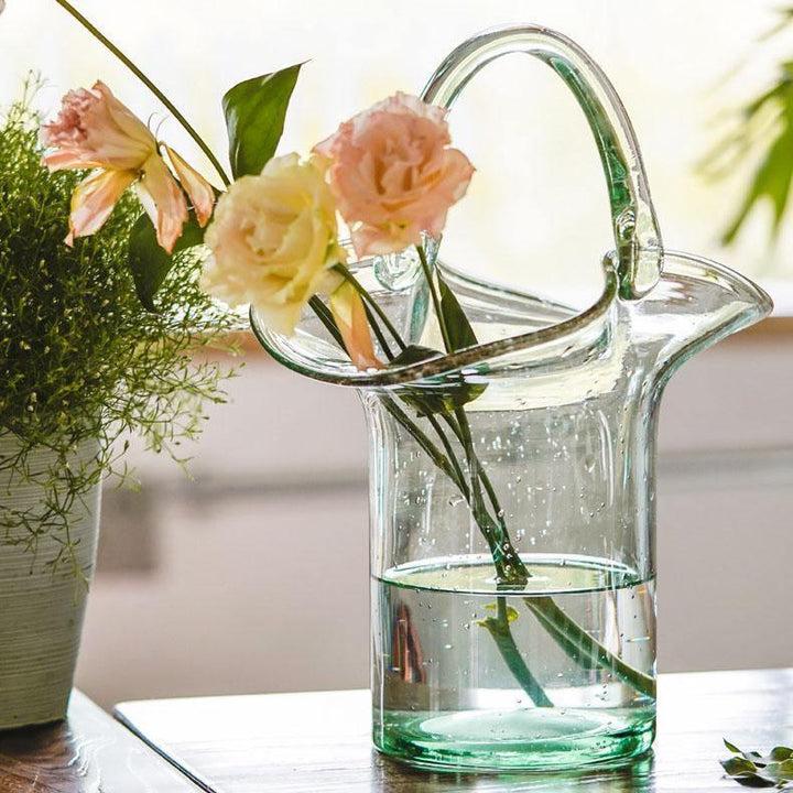 Tote Bag & Basket Glass Vase | Sage & Sill